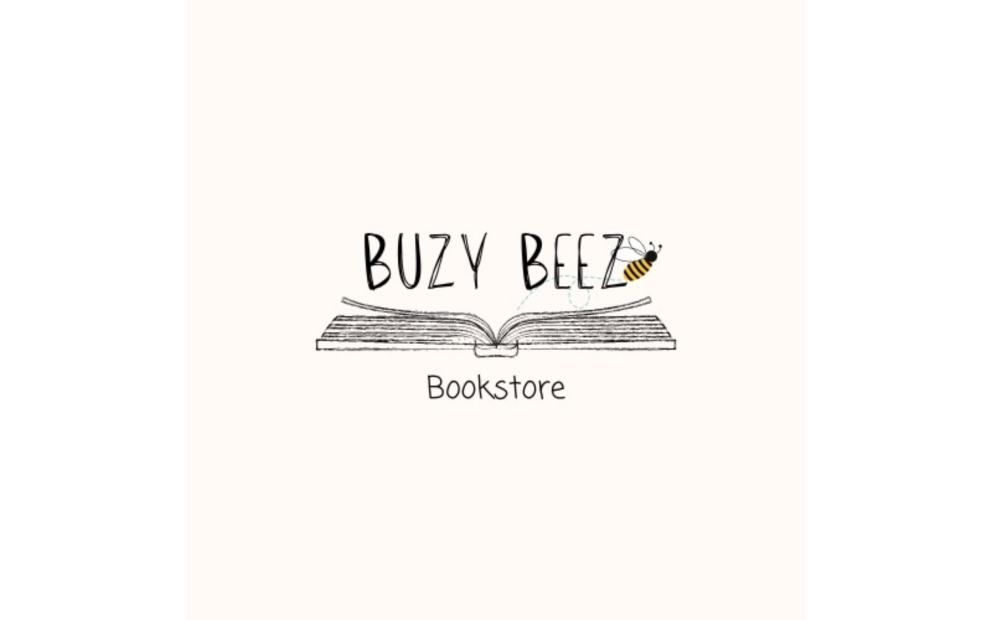 Buzy Beez Bookstore Logo